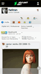 Mobile Screenshot of hellron.deviantart.com