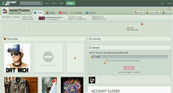 Desktop Screenshot of metalxthrasher.deviantart.com