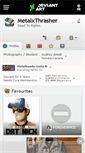 Mobile Screenshot of metalxthrasher.deviantart.com