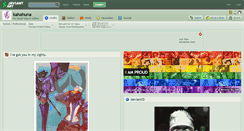 Desktop Screenshot of kahahuna.deviantart.com