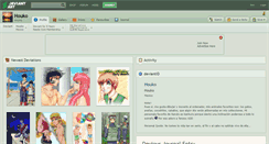 Desktop Screenshot of houko.deviantart.com