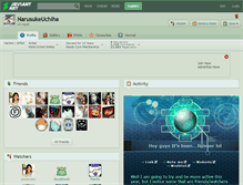 Tablet Screenshot of narusukeuchiha.deviantart.com