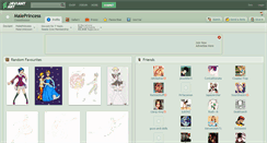 Desktop Screenshot of maleprincess.deviantart.com