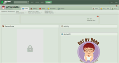 Desktop Screenshot of princessdabby.deviantart.com