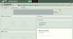 Desktop Screenshot of eeveeiconplz.deviantart.com