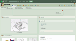 Desktop Screenshot of banderickt.deviantart.com