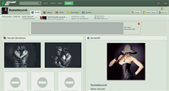 Desktop Screenshot of beatamazurek.deviantart.com