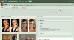 Desktop Screenshot of ellifer.deviantart.com