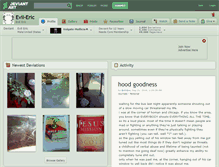 Tablet Screenshot of evil-eric.deviantart.com