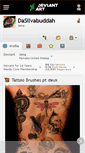 Mobile Screenshot of dasilvabuddah.deviantart.com