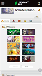 Mobile Screenshot of ghirazel-club.deviantart.com