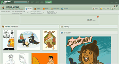 Desktop Screenshot of mitsui-senpai.deviantart.com
