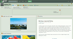 Desktop Screenshot of mactac1701.deviantart.com