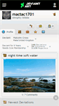 Mobile Screenshot of mactac1701.deviantart.com