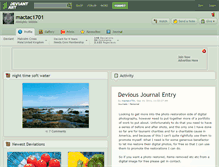 Tablet Screenshot of mactac1701.deviantart.com