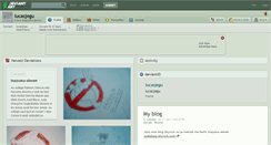 Desktop Screenshot of lucasjegu.deviantart.com