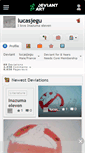 Mobile Screenshot of lucasjegu.deviantart.com