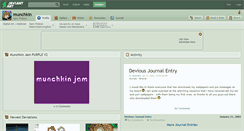 Desktop Screenshot of munchkin.deviantart.com