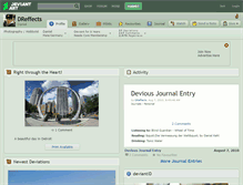 Tablet Screenshot of dreffects.deviantart.com