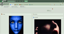 Desktop Screenshot of lady-arual.deviantart.com