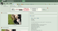 Desktop Screenshot of bite-----me-----dude.deviantart.com