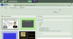 Desktop Screenshot of lvx123.deviantart.com