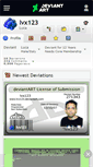 Mobile Screenshot of lvx123.deviantart.com