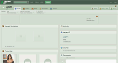 Desktop Screenshot of criz91.deviantart.com