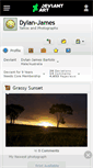 Mobile Screenshot of dylan-james.deviantart.com