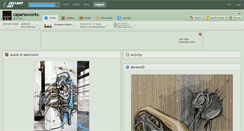 Desktop Screenshot of caparsoworks.deviantart.com