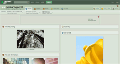 Desktop Screenshot of luminarylegacy33.deviantart.com