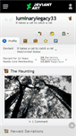 Mobile Screenshot of luminarylegacy33.deviantart.com