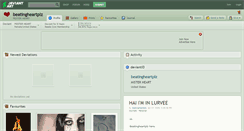 Desktop Screenshot of beatingheartplz.deviantart.com