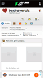 Mobile Screenshot of beatingheartplz.deviantart.com