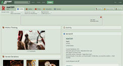 Desktop Screenshot of mak589.deviantart.com