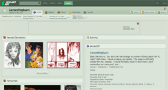 Desktop Screenshot of lenorehepburn.deviantart.com