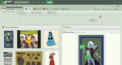 Desktop Screenshot of blacktothefuture.deviantart.com