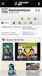 Mobile Screenshot of blacktothefuture.deviantart.com