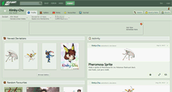 Desktop Screenshot of kimby-chu.deviantart.com