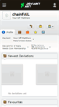 Mobile Screenshot of chainfail.deviantart.com