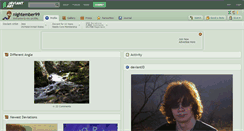 Desktop Screenshot of nightember99.deviantart.com