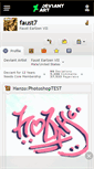 Mobile Screenshot of faust7.deviantart.com