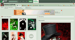 Desktop Screenshot of monsieuryulorouge.deviantart.com
