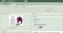 Desktop Screenshot of layla15luvsjj.deviantart.com