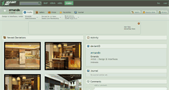 Desktop Screenshot of ernando.deviantart.com
