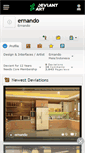 Mobile Screenshot of ernando.deviantart.com