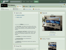 Tablet Screenshot of pc-zone.deviantart.com