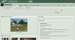Desktop Screenshot of offdutyninja.deviantart.com