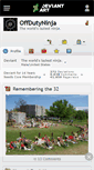 Mobile Screenshot of offdutyninja.deviantart.com