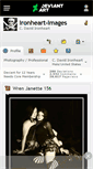 Mobile Screenshot of ironheart-images.deviantart.com
